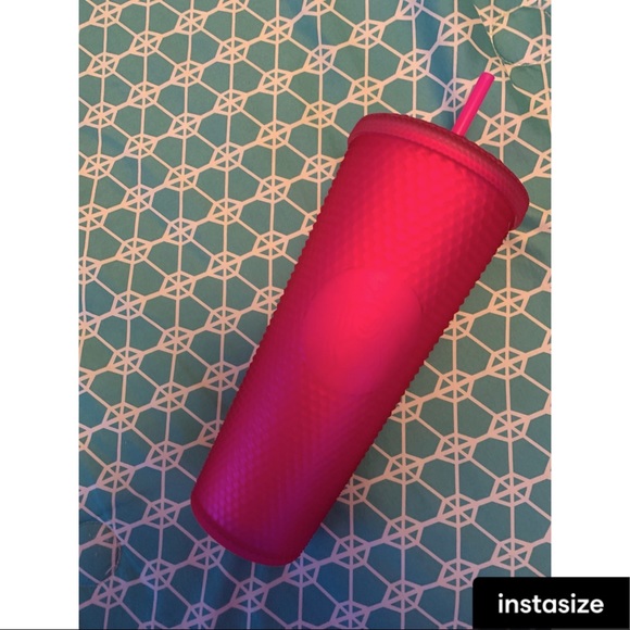 NWT Pink Jelly Starbucks Studded 💕